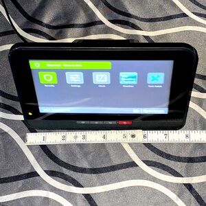 Technicolor TCA203TWC Home Security Monitor & Power Cord (Needs Reset)